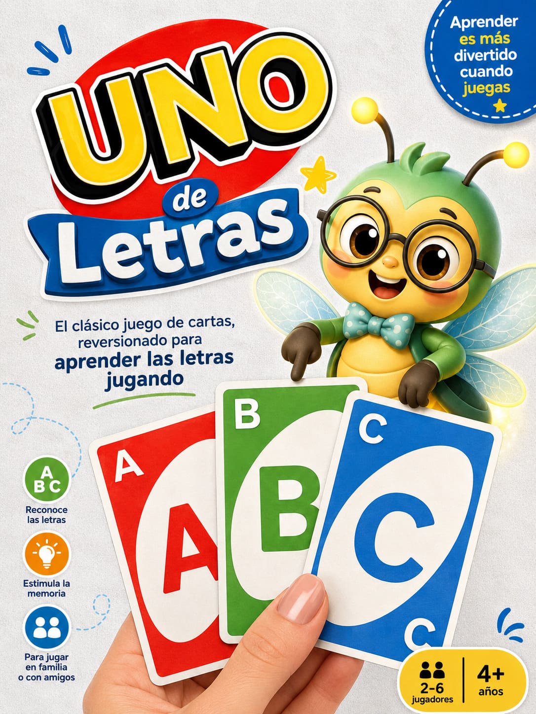 UNO ABC: Aprende las letras jugando